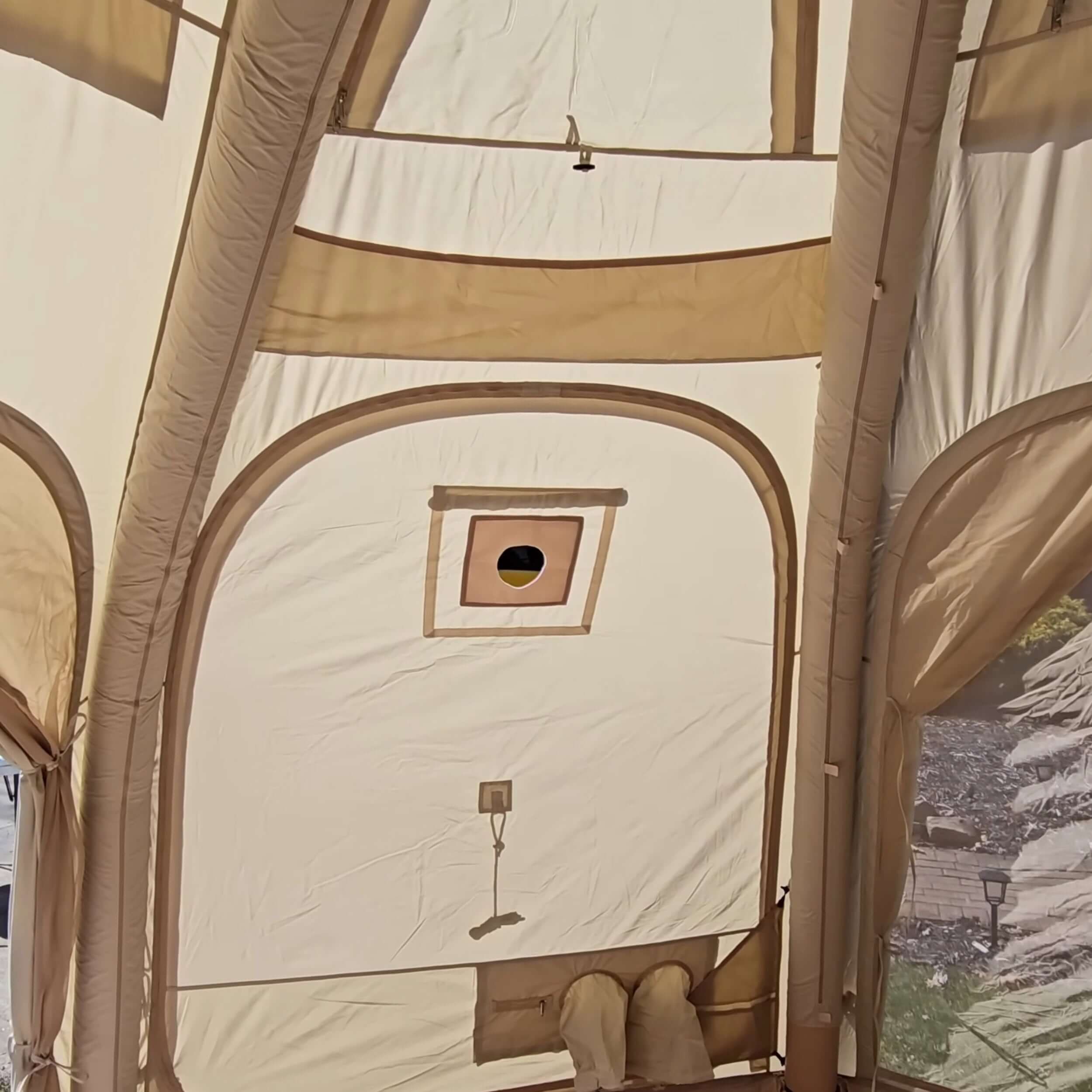 Coody Aurora Dome | RBM Outdoors Inflatable tent Octopus Beige for 2-4 person | Backcountry Sportsman