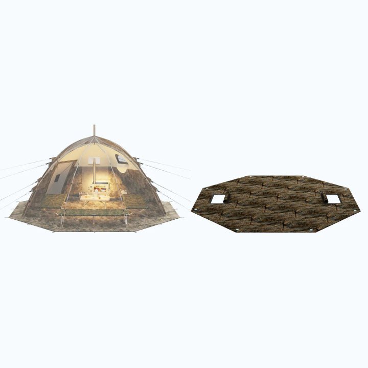 Three-Layer Floor for "UP-5" Tent. | Backcountry Sportsman