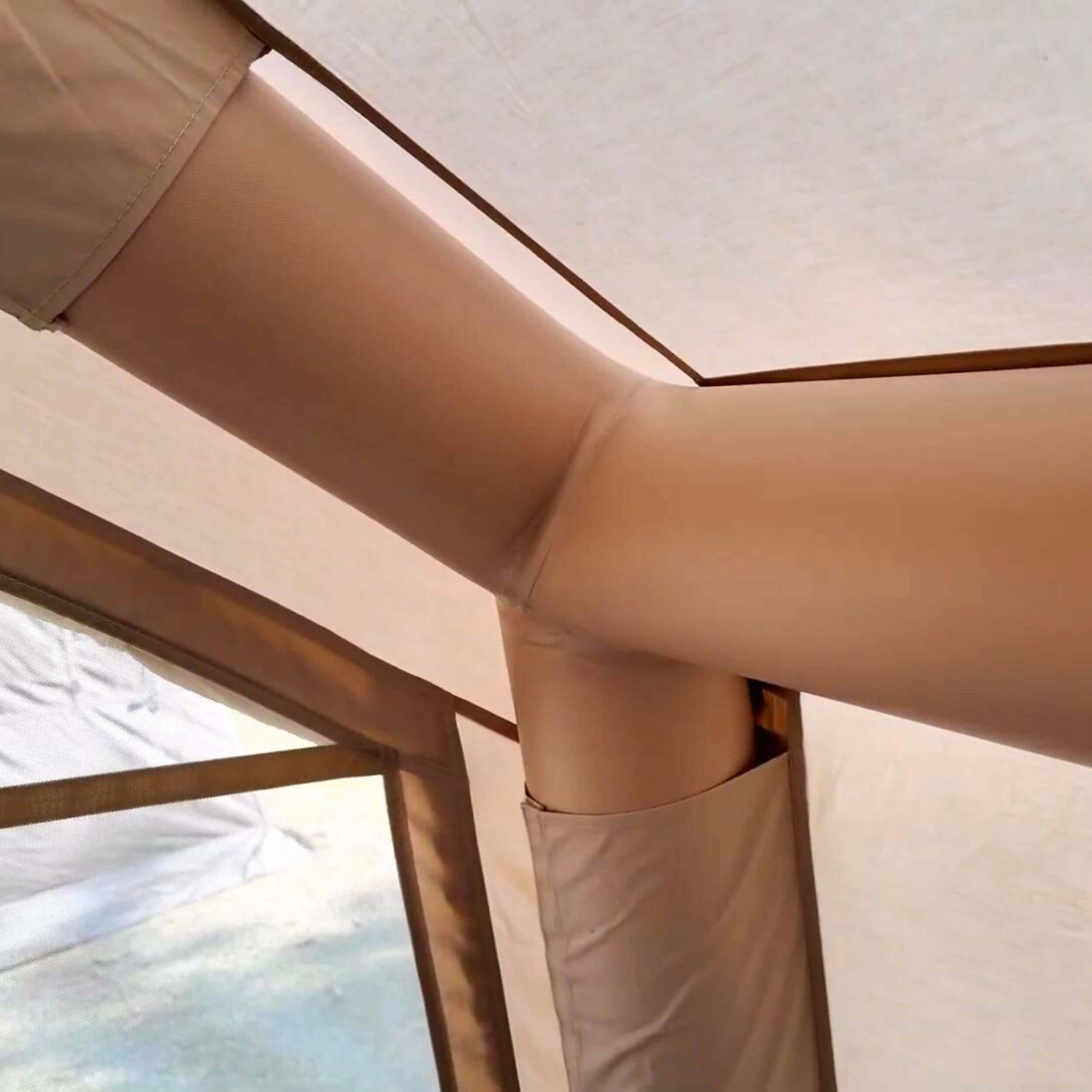 Coody 8.0 Beige Inflatable Tent House for Camping (1-4 person) | Backcountry Sportsman