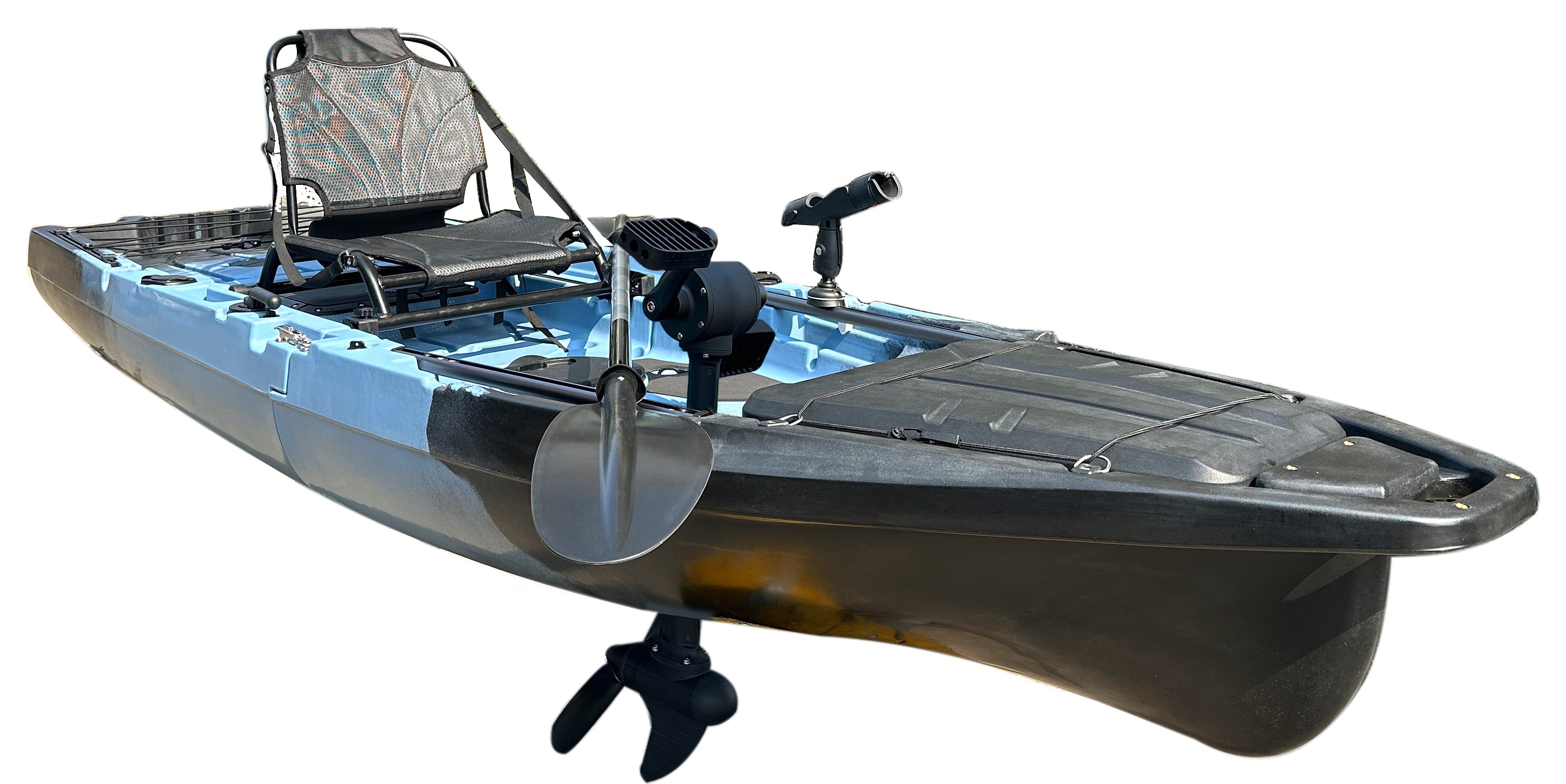 10ft Recon Modular Prop Drive Pedal Fishing Kayak | 430lbs Capacity | 2 Piece