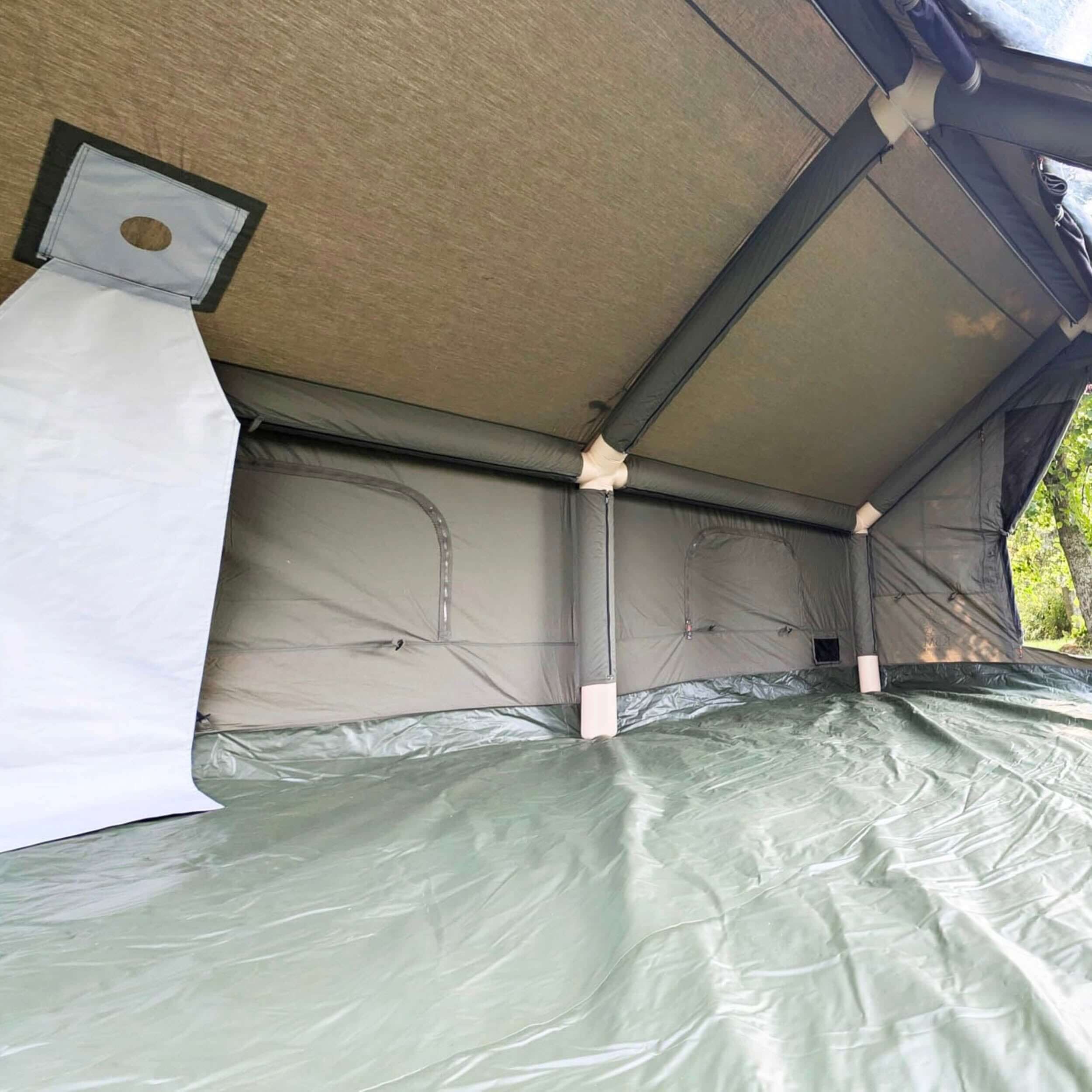 RBM Inflatable tent Panda Large Forest Green for 2-6 person | Backcountry Sportsman