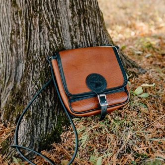 Bison Leather Mini Haversack | Backcountry Sportsman