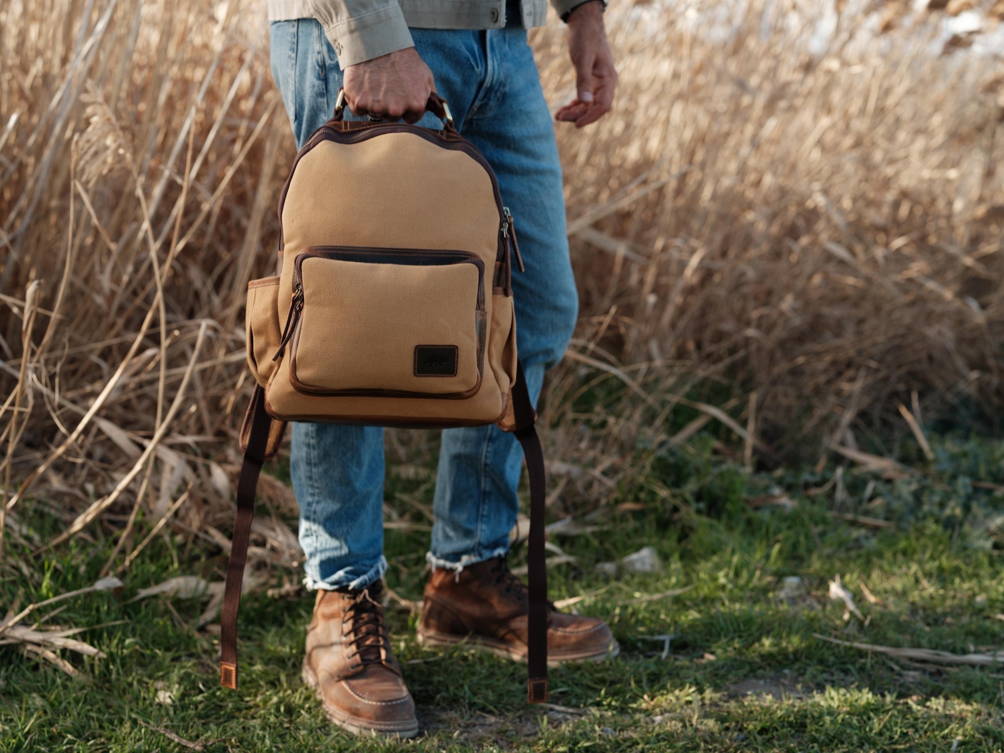 Day Traveler Canvas Backpack