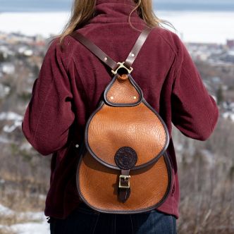 Bison Leather Lady Slipper Pack | Backcountry Sportsman