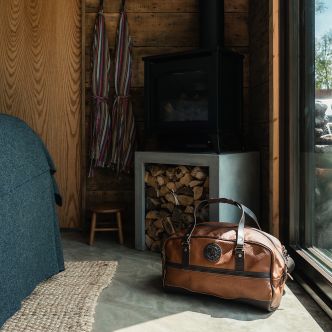 Bison Leather Weekender Duffel | Backcountry Sportsman