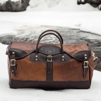 Bison Leather Sportsmans Duffel | Backcountry Sportsman