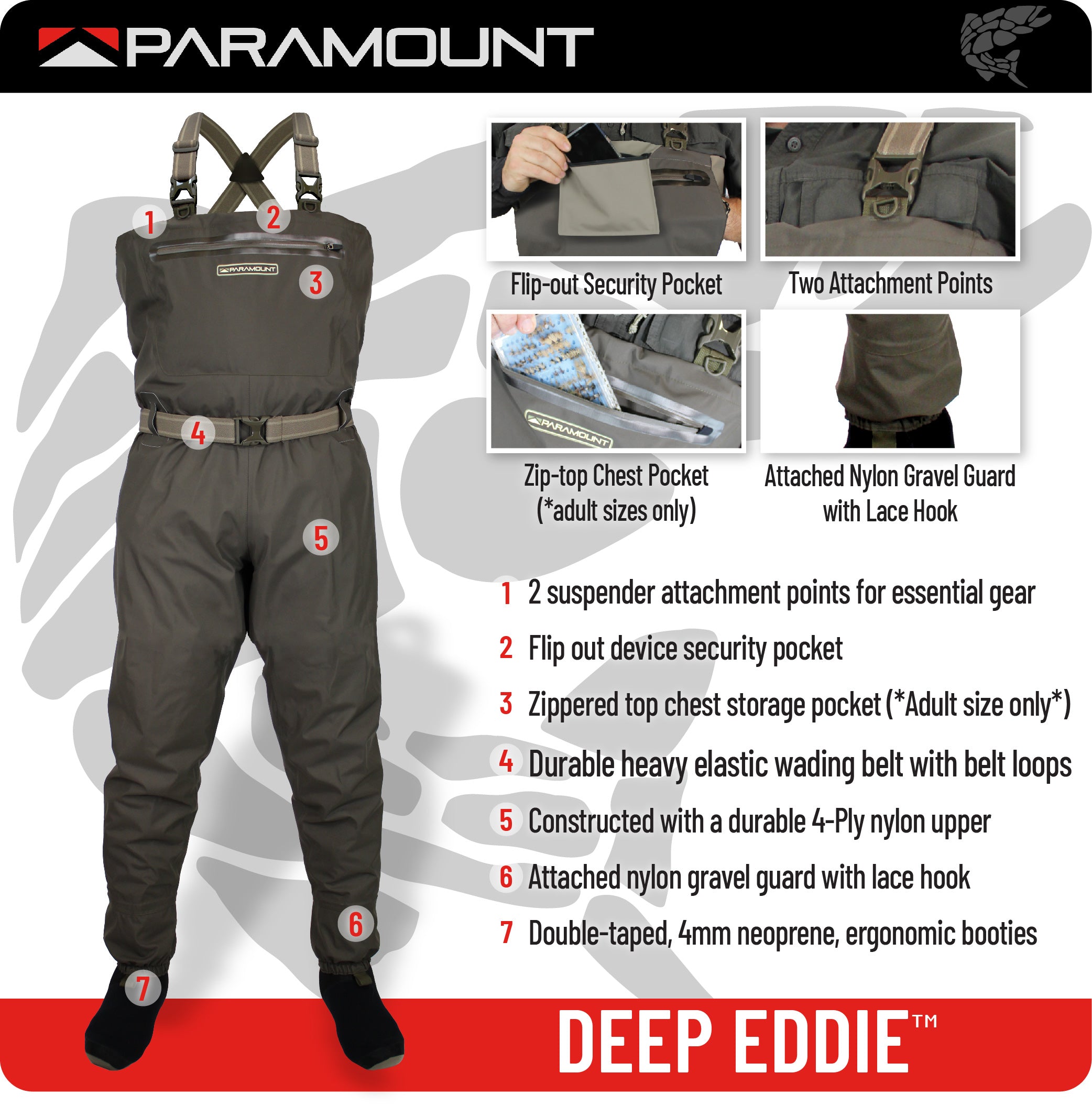 STONEFLY YOUTH Fishing Breathable Chest Waders for Kids | Backcountry Sportsman