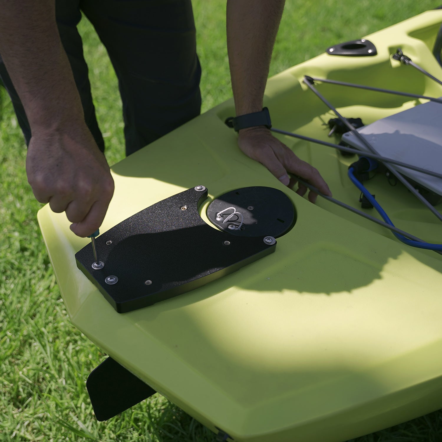 Bixpy Hobie Compass Mount Plate | Backcountry Sportsman