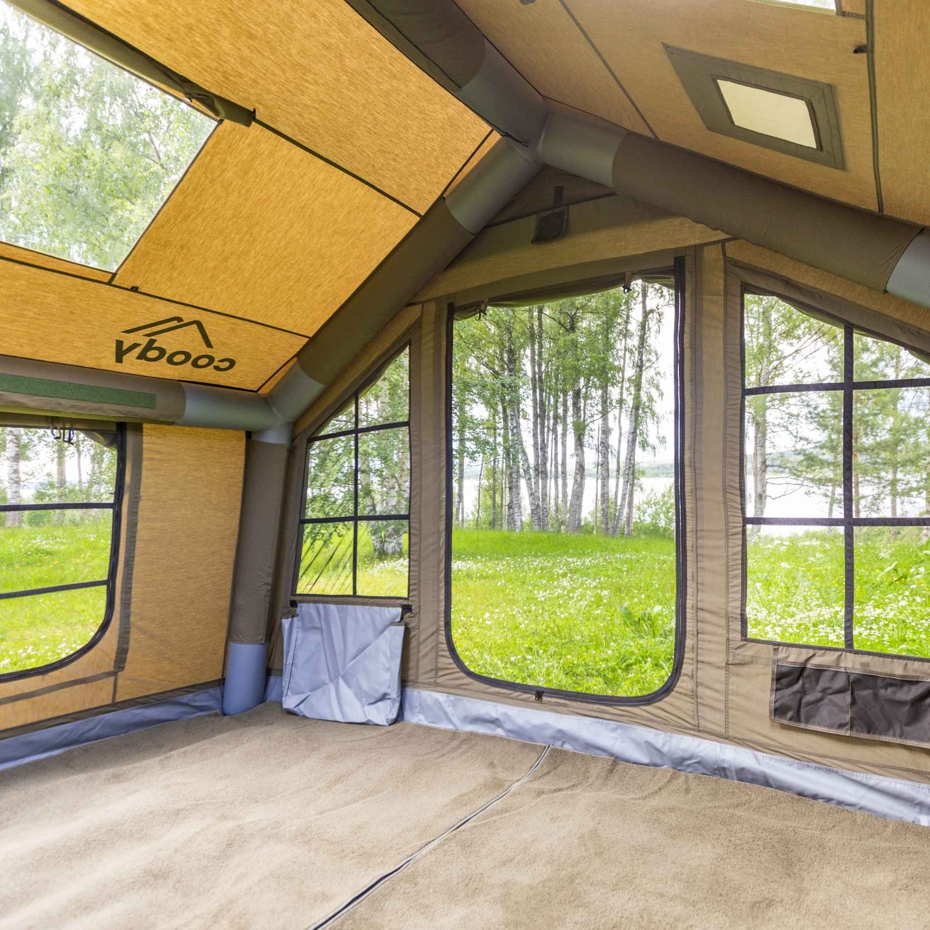 Coody Carpet – Tailored for Coody Familia AirTent 8.0 (Forest Green) | Backcountry Sportsman