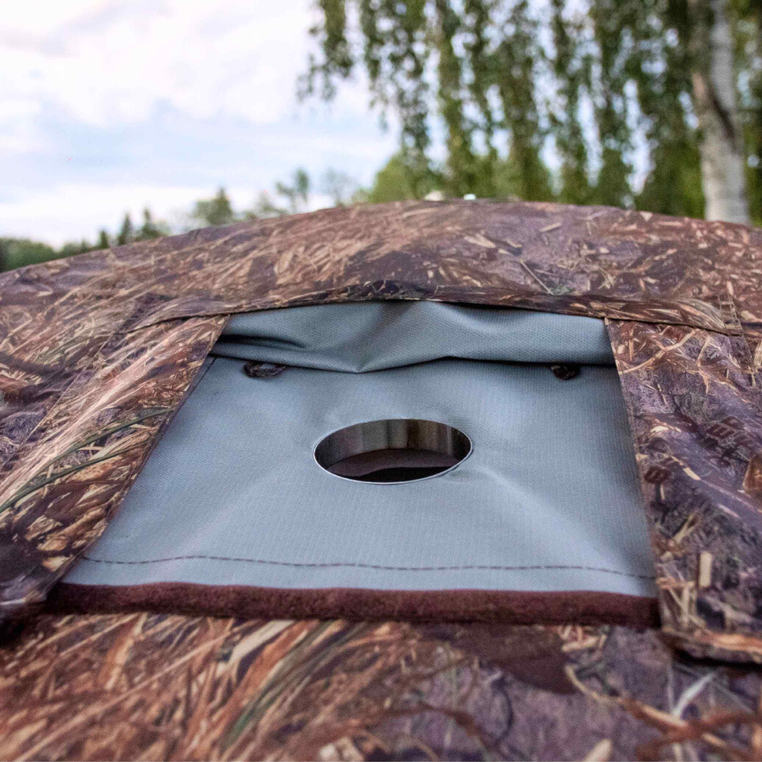 RBM All-Seasons tent Hexagon for 2-9 person + Wood Stove Caminus M | Backcountry Sportsman