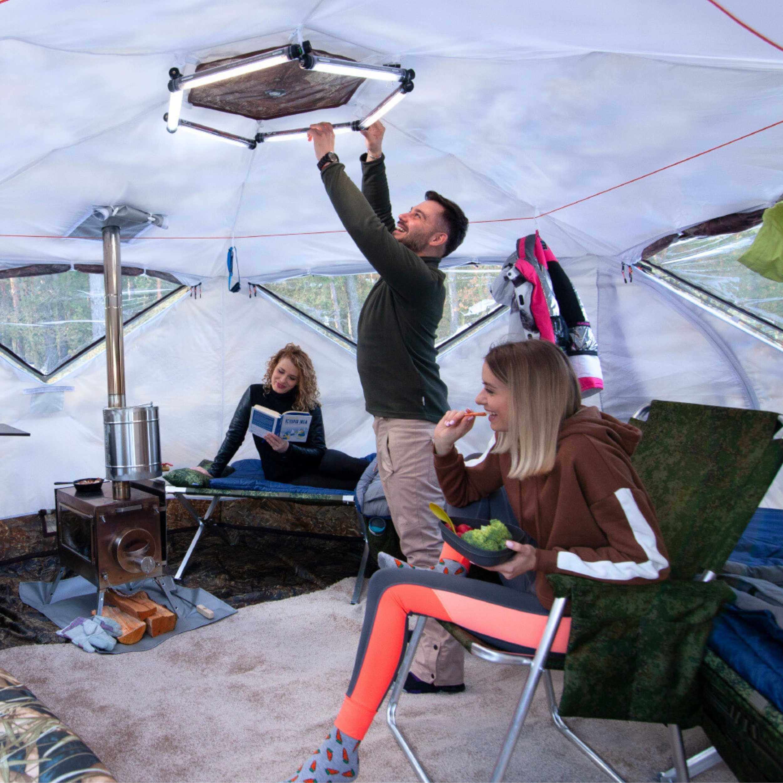 RBM All-Seasons tent Hexagon for 2-9 person | Backcountry Sportsman