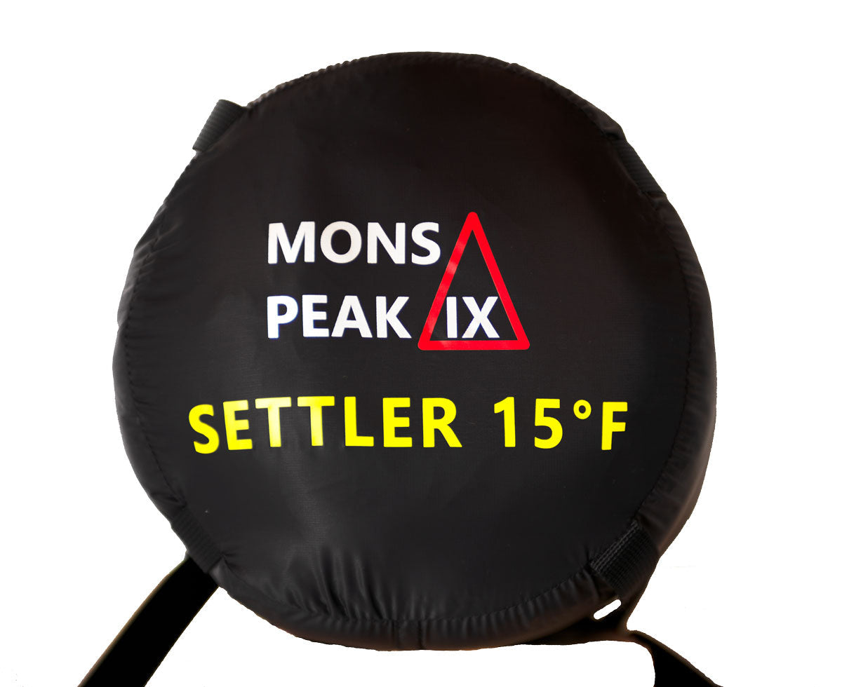 Settler 15 F Sleeping Bag | Backcountry Sportsman