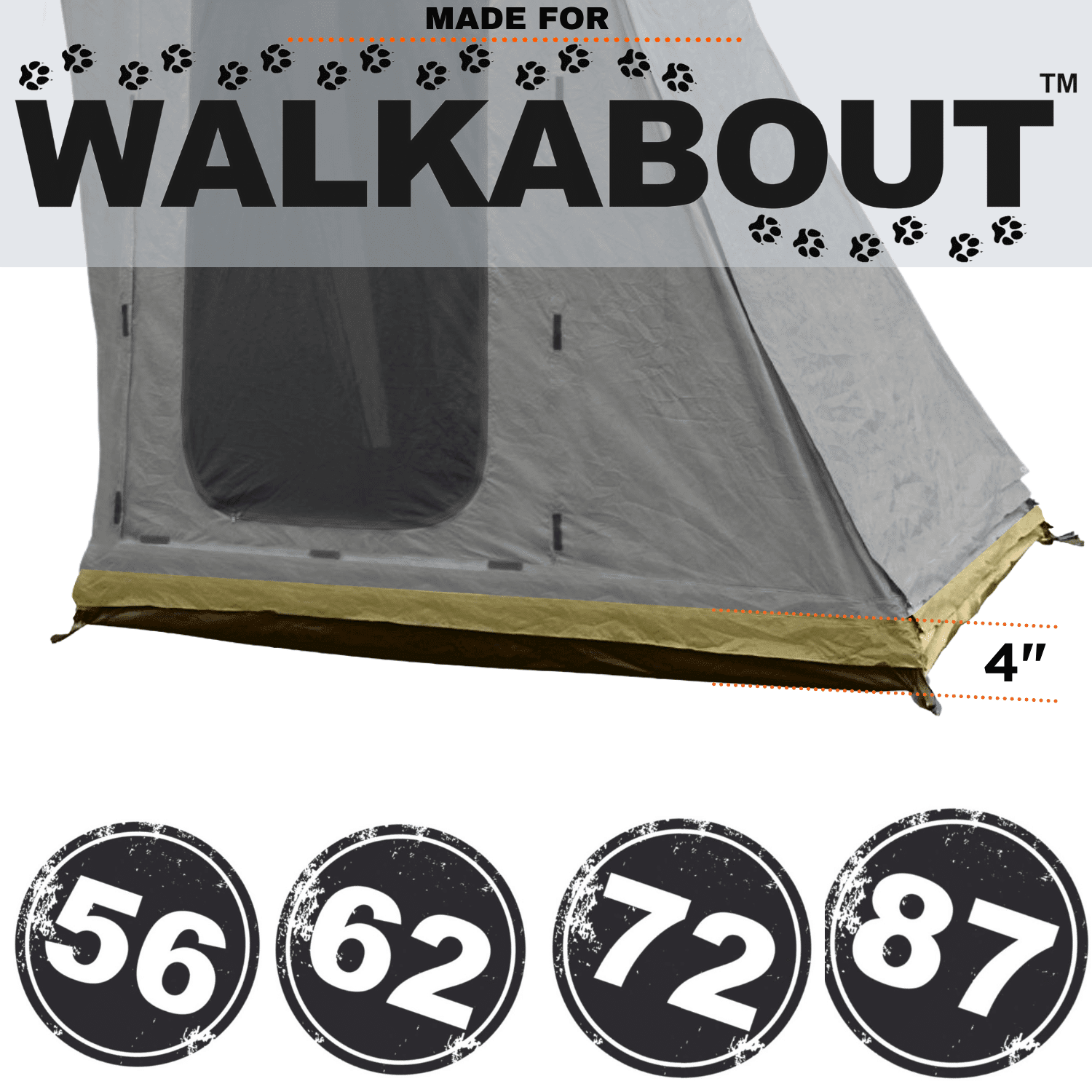 Annex Extension 4 Inch Walkabout 87 Olive | Backcountry Sportsman