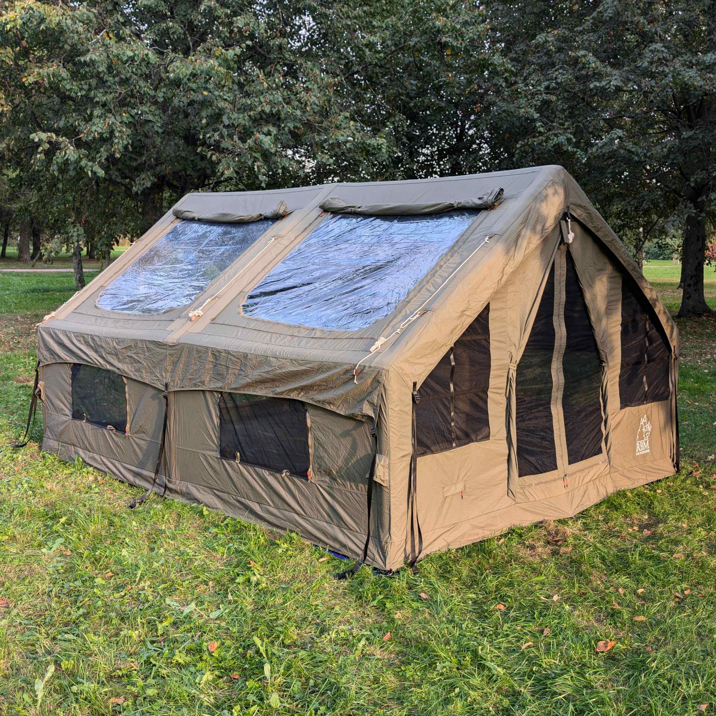 RBM Inflatable tent  Panda Large Forest Green for 2-6 person | Backcountry Sportsman