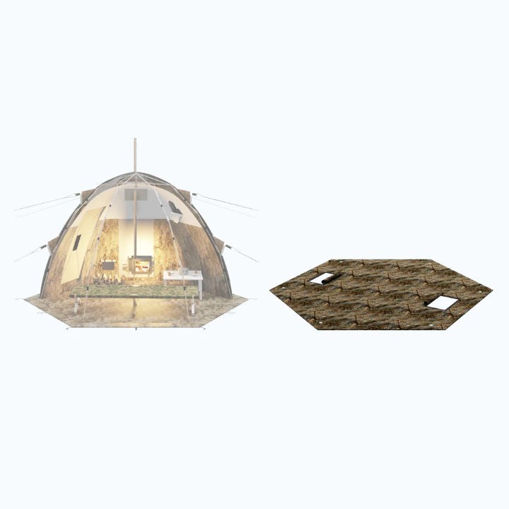 Three-Layer Floor for "UP-2 Mini" Tent. | Backcountry Sportsman
