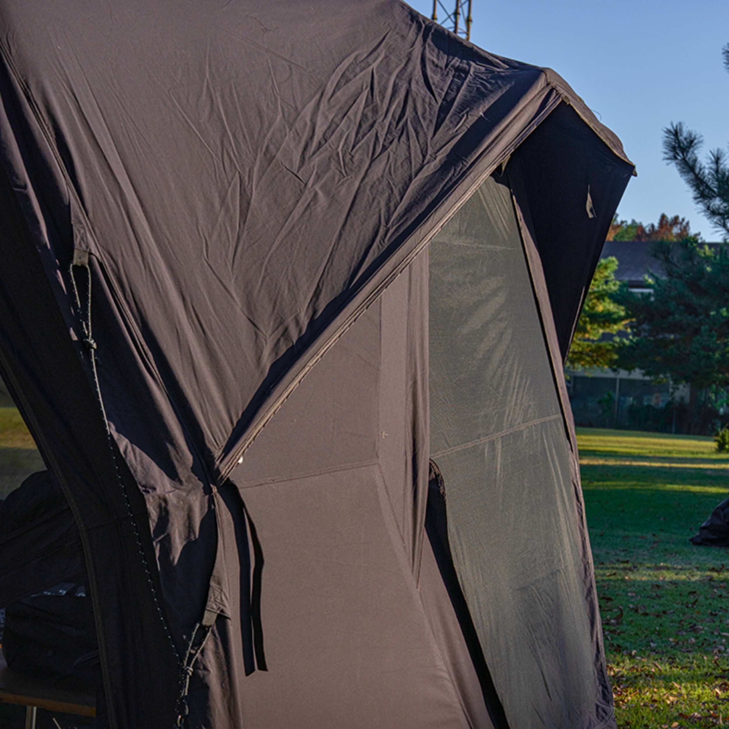 Coody Hub Pro Black - Inflatable Tent for Camping (2-6 Person)