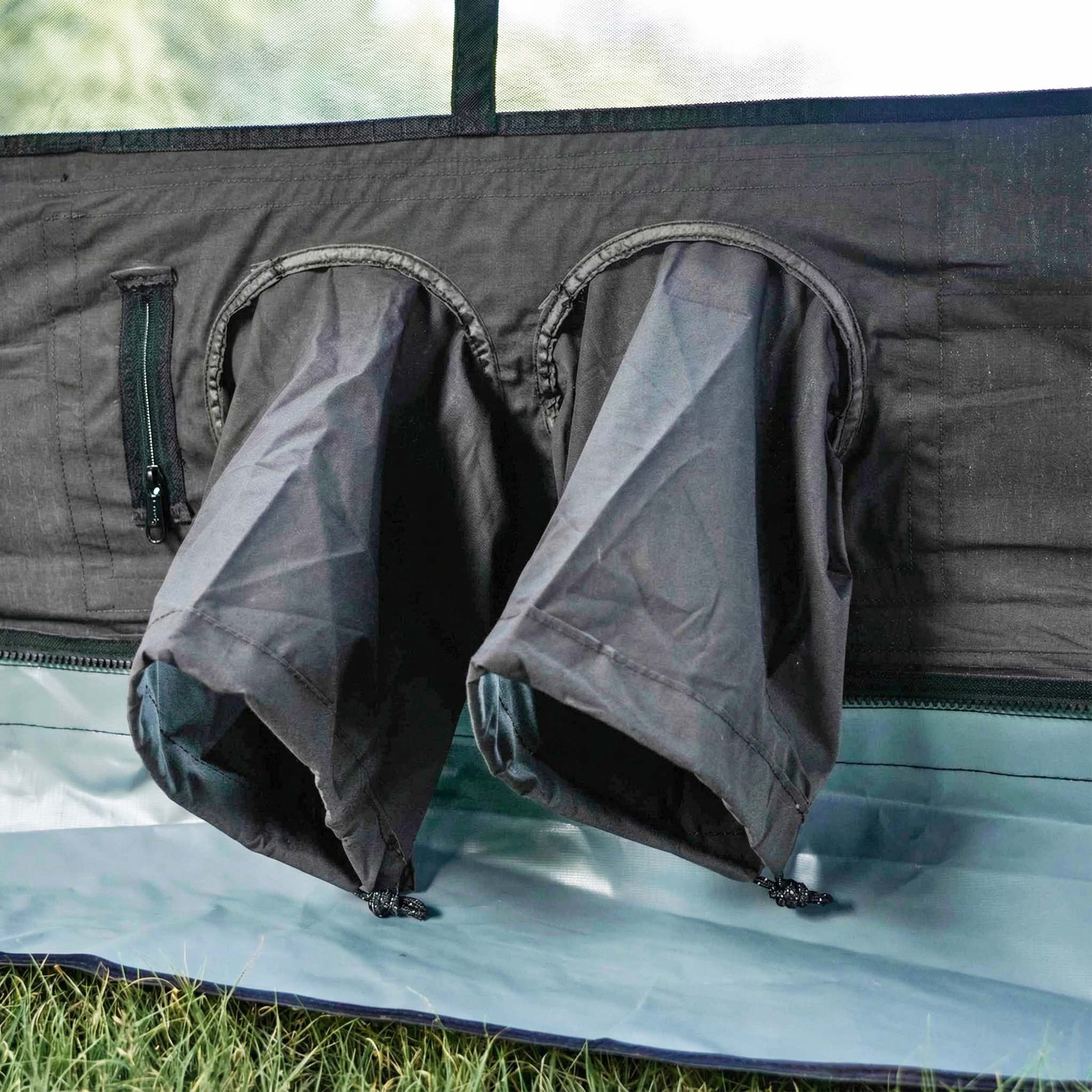 Coody 13.6 (Koala-5) Gray Inflatable Tent House for Camping (2-8 person) | Backcountry Sportsman
