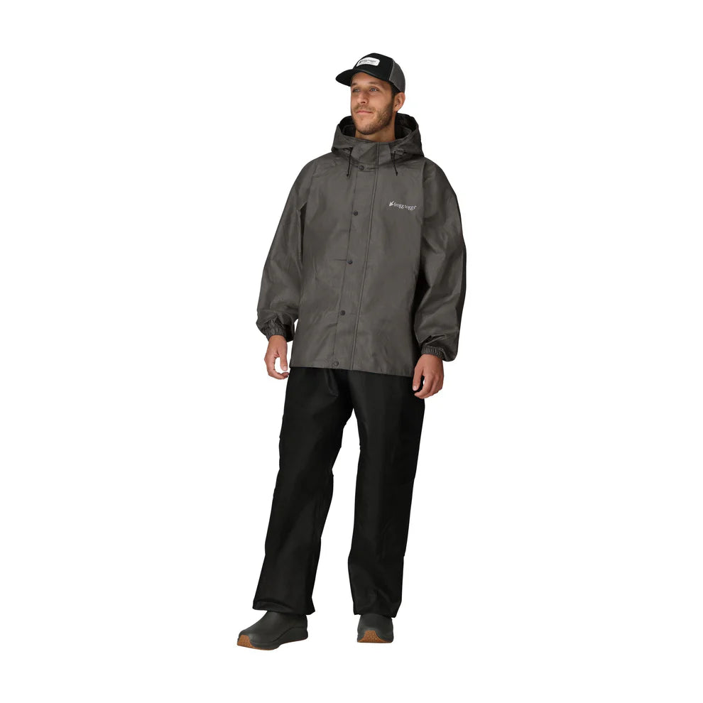 Men's Classic All-Sport Rain Suit | Stone / Black Pants