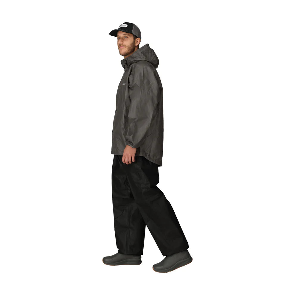Men's Classic All-Sport Rain Suit | Stone / Black Pants