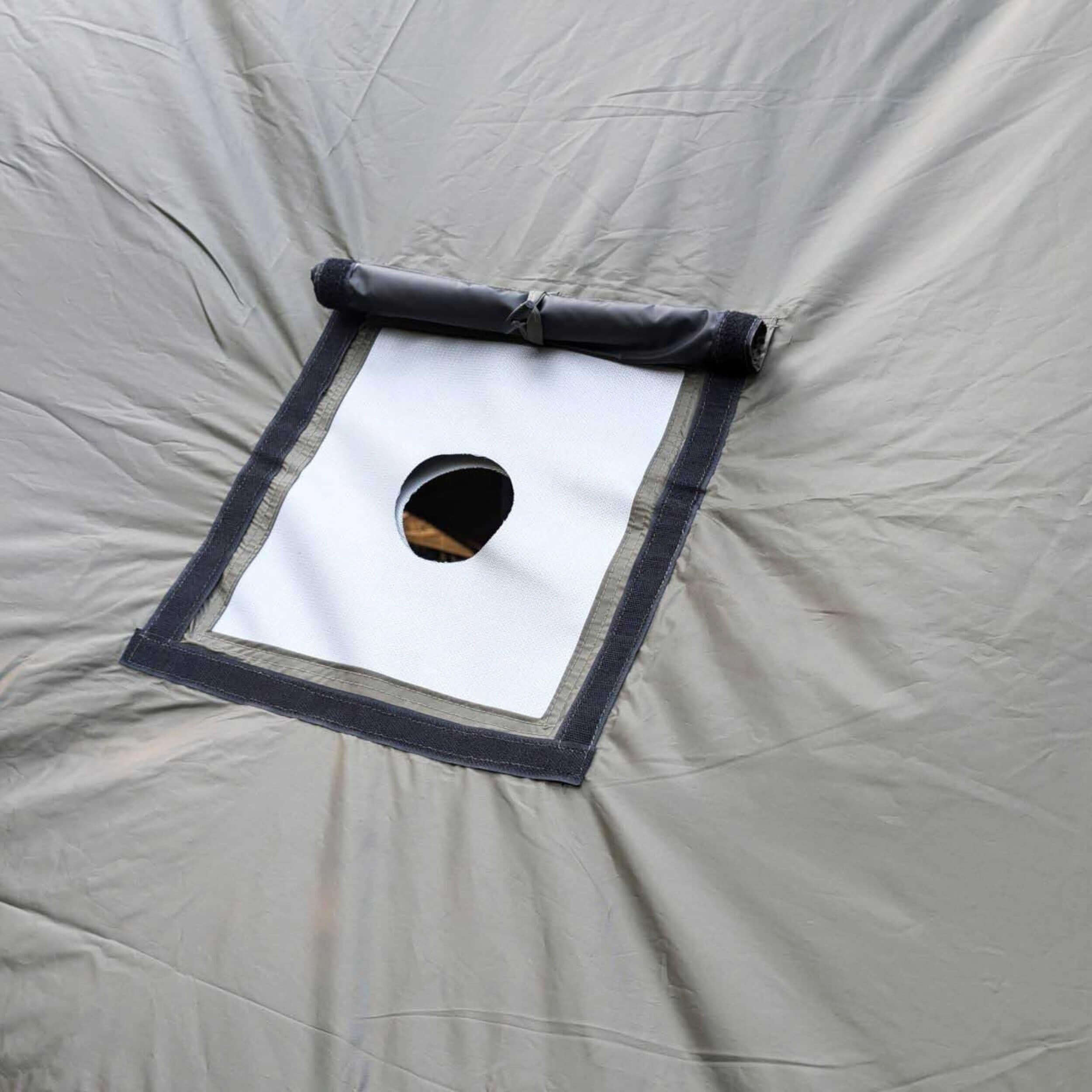 RBM Panda Large Forest Green + Stove Caminus M - Inflatable Tents for Camping with Stove | Backcountry Sportsman