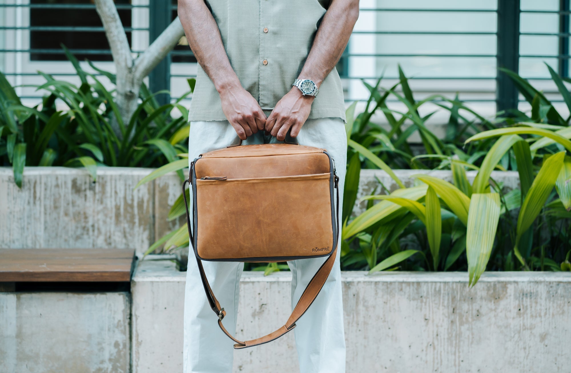 Kenai Leather CPAP Travel Bag