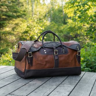 Bison Leather Sportsmans Duffel | Backcountry Sportsman