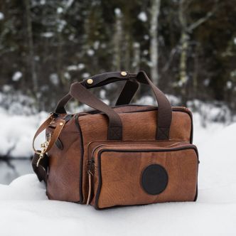 Bison Leather Range Bag | Backcountry Sportsman