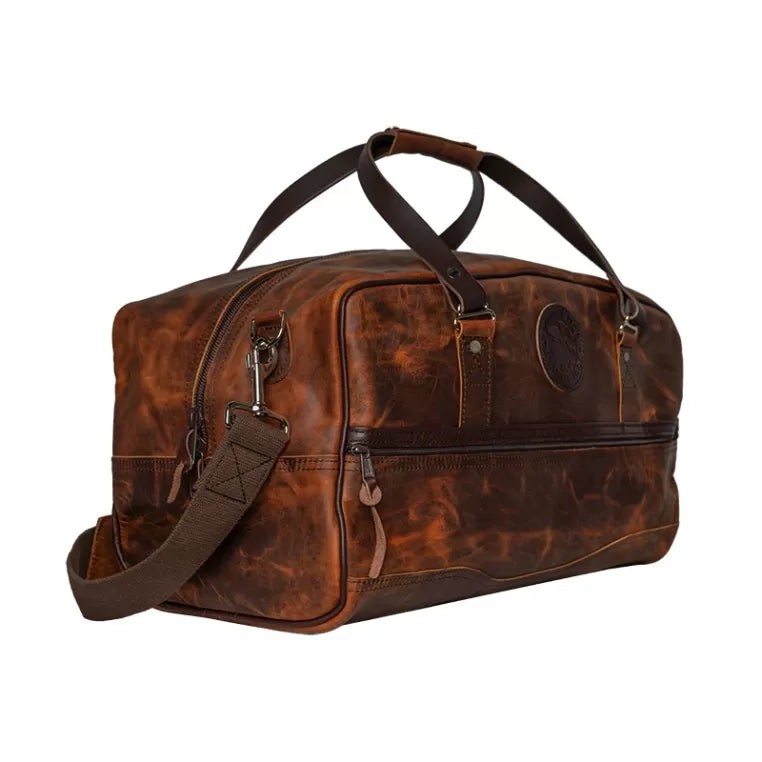 Heritage Leather Weekender Duffel | Backcountry Sportsman