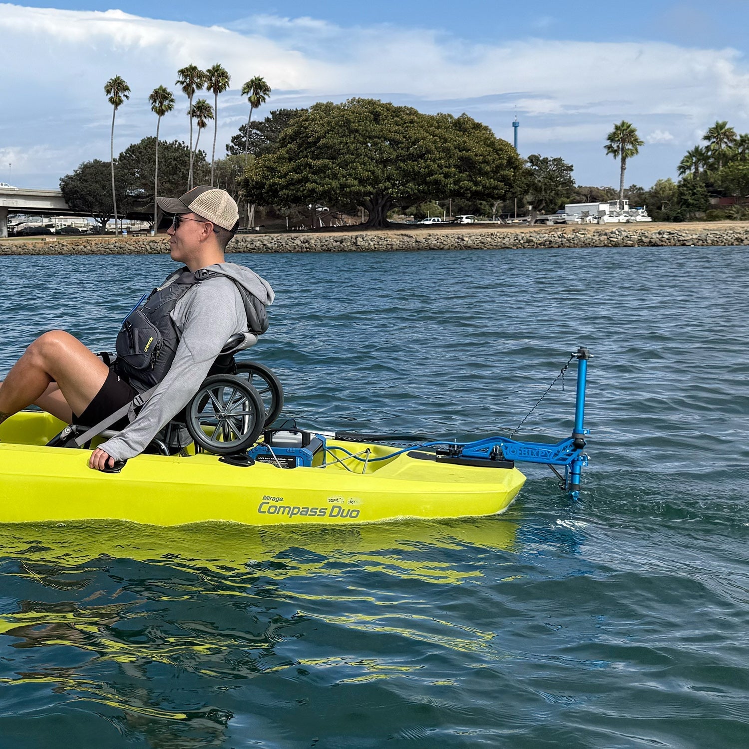 Bixpy Hobie Compass Mount Plate | Backcountry Sportsman