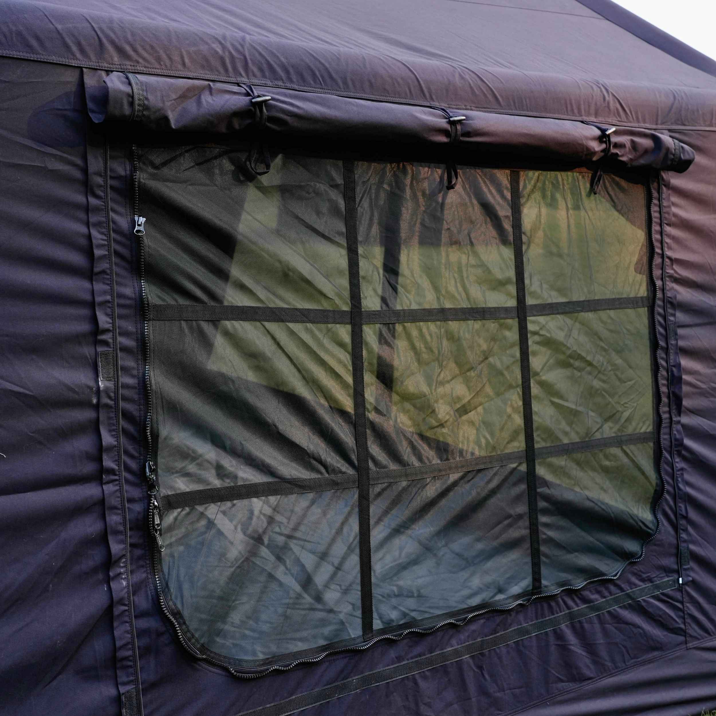 Coody 13.6 | RBM Outdoors (Koala 5) Black + Stove Caminus M - Inflatable Tents with Stove | Backcountry Sportsman