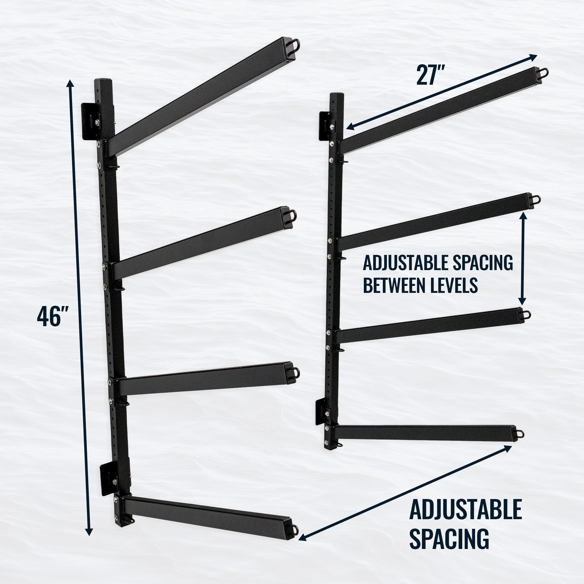 Kona SUP & Surfboard Storage | Indoor Adjustable Rack | 4 Level | Backcountry Sportsman