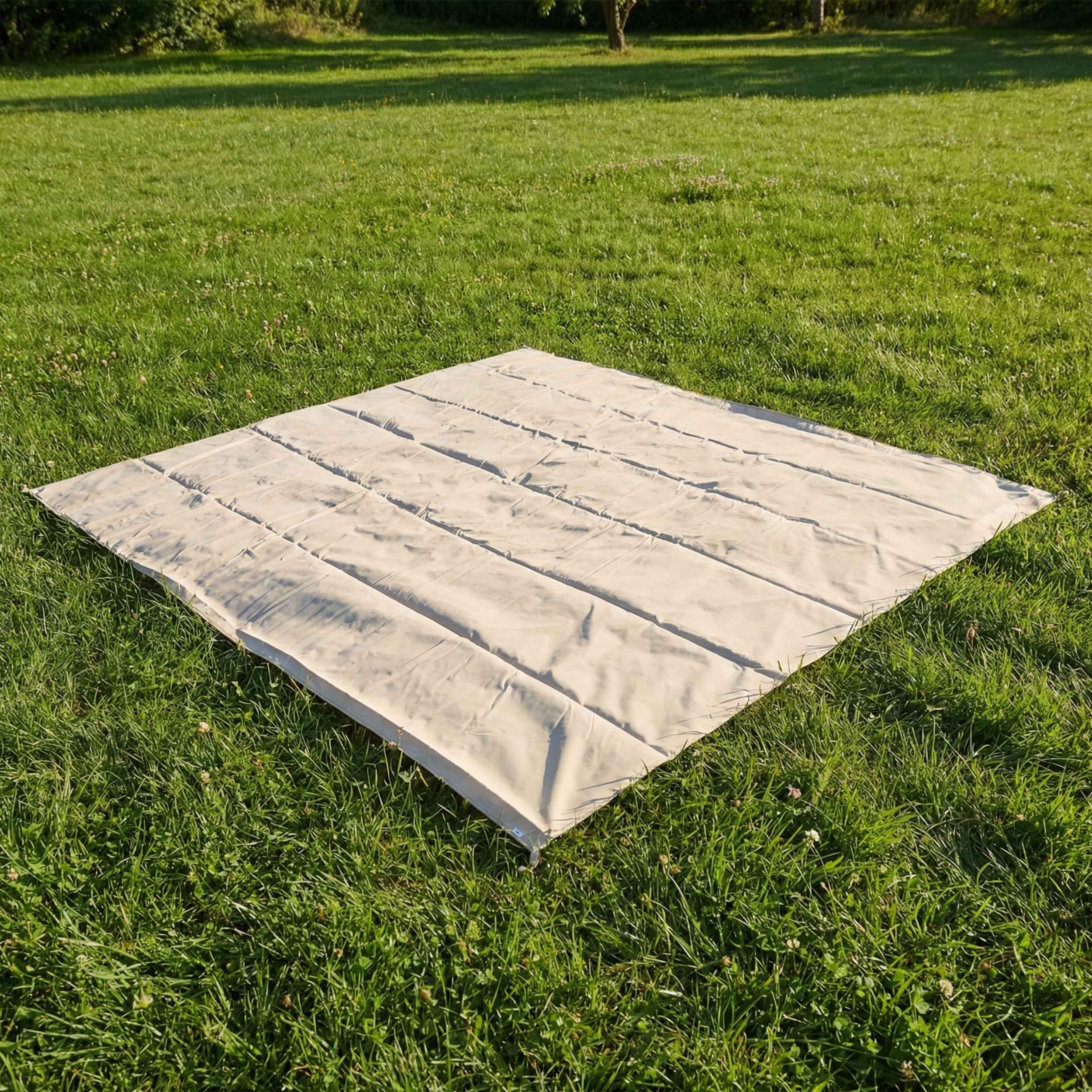 Coody Hub Beige (2-6 person) + Ground Sheet PVC + Carpet Coody Hub + Electric Pump