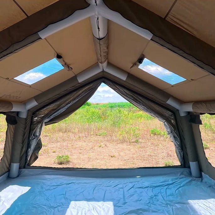 Coody 17.2 (Koala-7) Forest Green Inflatable Tent House for Camping (2-10 person) | Backcountry Sportsman