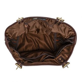 Bison Leather Travel Tote | Backcountry Sportsman